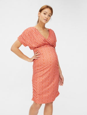 asda coral dress