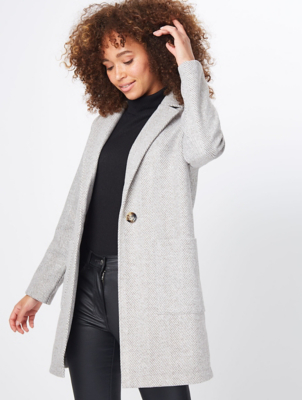 asda navy coat