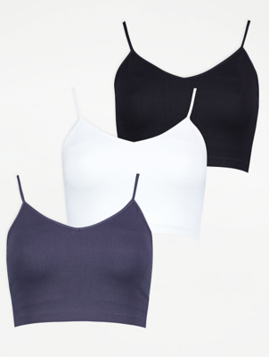 asda crop top bra