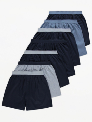 asda mens cotton boxer shorts