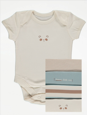 asda long sleeve baby vests