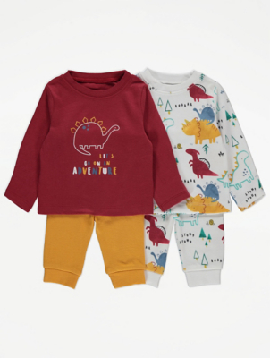 asda baby boy pajamas