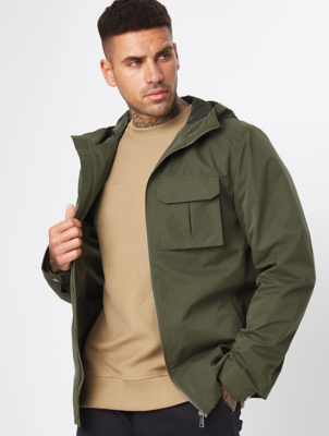mens waterproof jacket asda