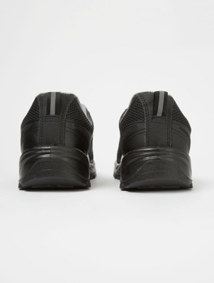 asda black mens shoes