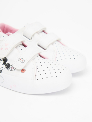 asda girls white shoes