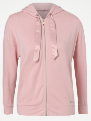 pale pink hoodie womens