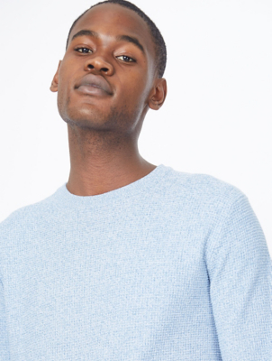mock shirt jumper mens asda