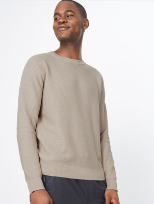 asda mens black jumper