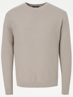 mens black work jumper