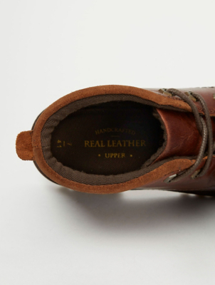 asda leather shoes