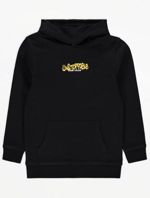 slogan hoodie