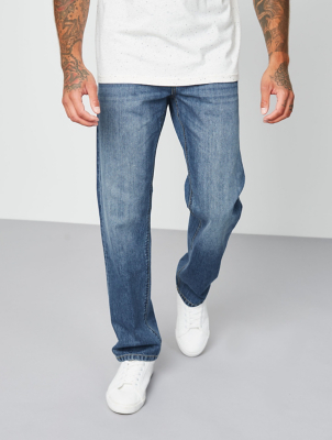 asda mens straight leg jeans