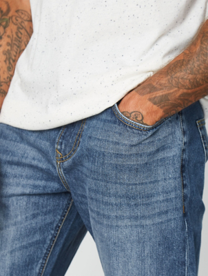 asda mens straight leg jeans