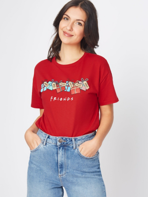 asda george red t shirt