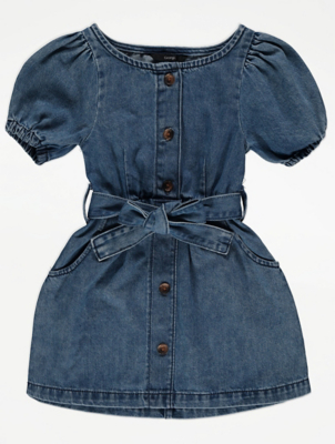 asda denim dresses
