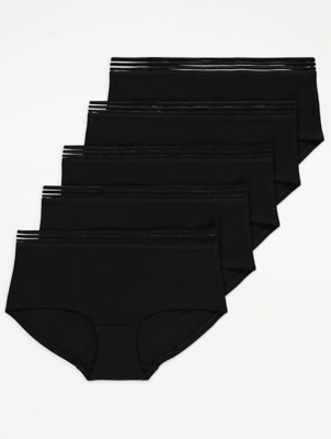 ladies black knickers