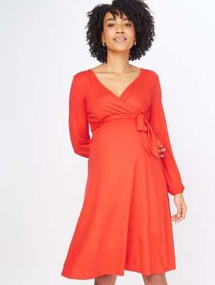 asda maternity maxi dress