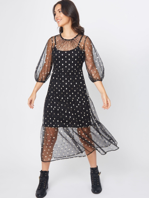 asda glitter dress
