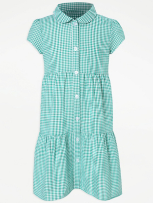 asda green pinafore