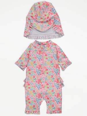 Asda Baby Girl Swimming Costume