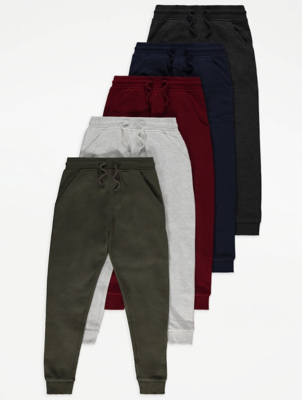 Jersey Joggers 5 Pack