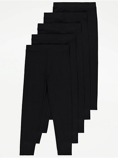 Asda George girls leggings size 9-10 animal print 135-140cm brand