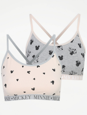 Mickey Mouse Crop Tops 2 Pack