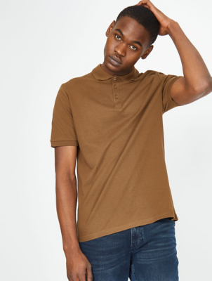 asda plain black t shirt