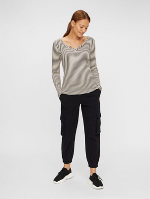 maternity cargo trousers