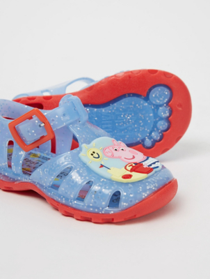 peppa pig jelly shoes asda