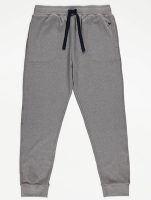 Grey Waffle Knit Lounge Pants Men at ASDA