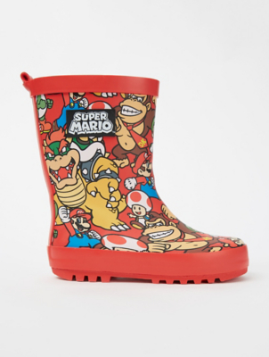 asda red boots