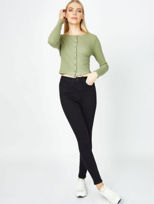 asda george ladies black jeans