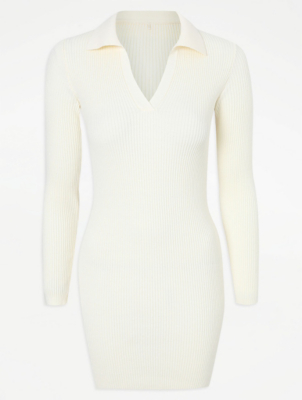 asda cream dress