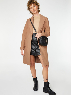 george asda camel coat