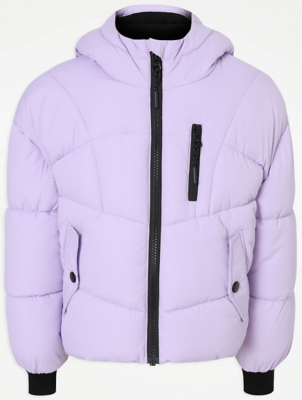 asda black puffer jacket