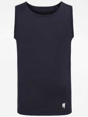 Girls Navy Active Vest