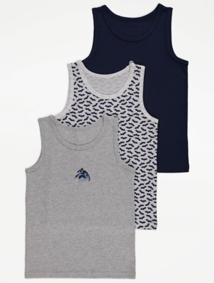 DC Comics Batman Vest Tops 3 Pack