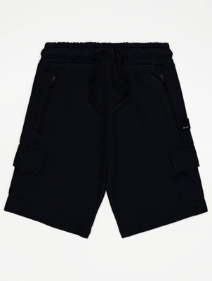 Navy zip pocket Cargo shorts
