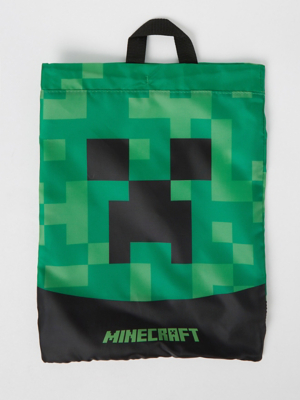 Minecraft Green Swim Bag