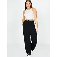 Black Wide Leg Joggers | Women | George at ASDA