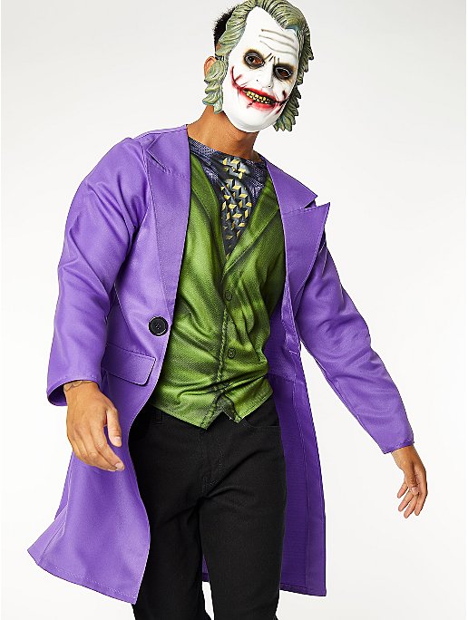Halloween DC Comics Batman Joker Fancy Dress Costume | Men | George at ASDA