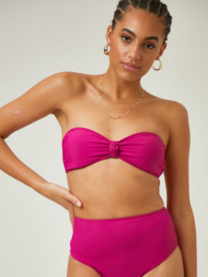 high leg high waist bikini bottoms