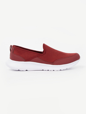 Red Slip On Shoes
