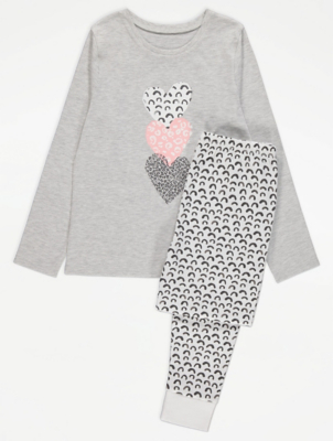 Heart Print Pyjamas