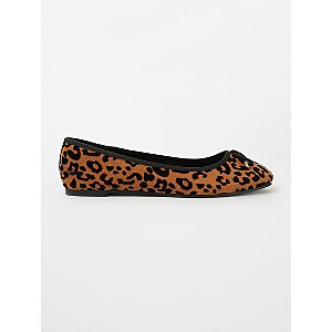 Leopard Print Soft Sole Ballet Shoes | Women | George at ASDA