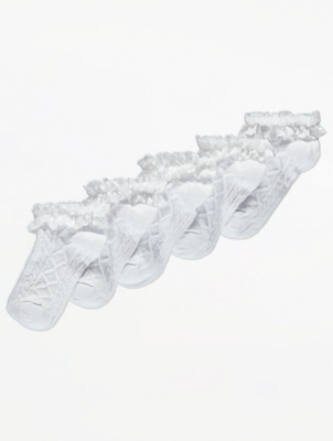 white trainer liner socks