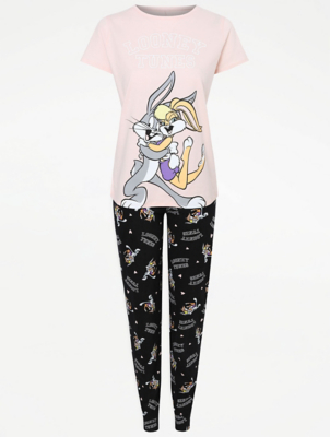 Looney Tunes Bugs and Lola Bunny Pyjamas