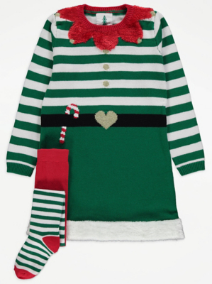 elf outfit asda