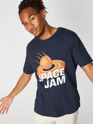 Space Jam Navy Jersey T-Shirt